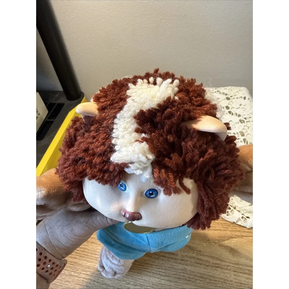 Vintage Cabbage Patch Kids KOOSAS Dog w/ Blue Eyes 1984